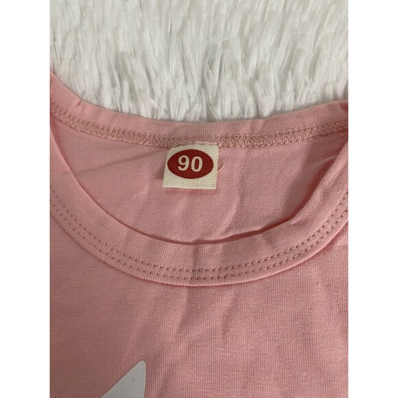 Infant Girls  Easter Outfit Bunnies 2 Pieces Size 9-18 Months Pink Flare - Picture 8 of 11